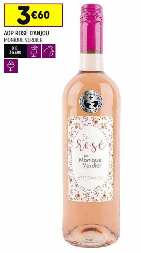 aop rosé d'anjou monique verdier