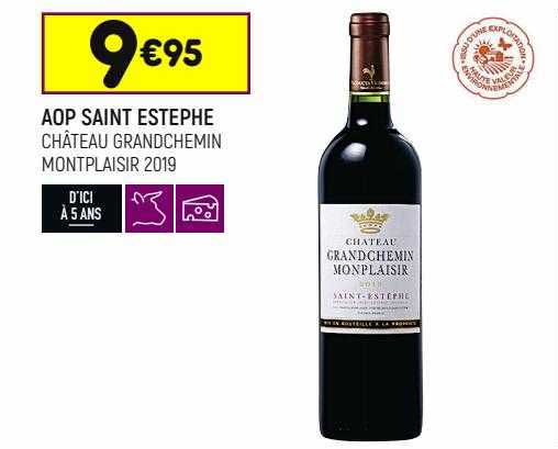 aop saint estèphe château grandchemin montplaisir 2019