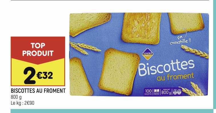 Biscottes Au Froment