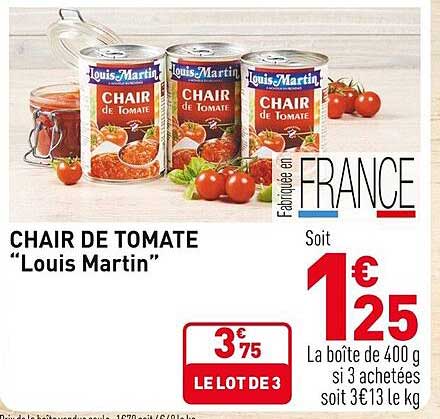 chair de tomate "louis martin"