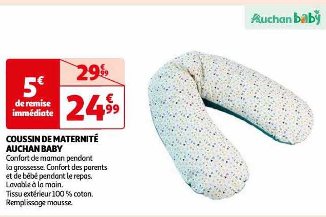 coussin de maternité auchan baby