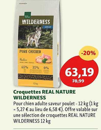 croquettes real nature wilderness