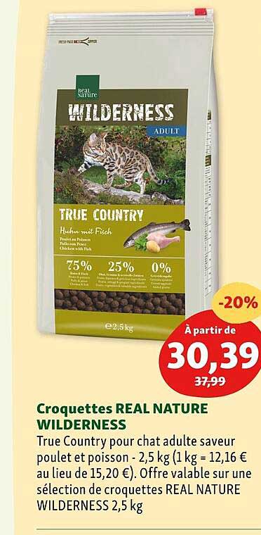 croquettes real nature wilderness