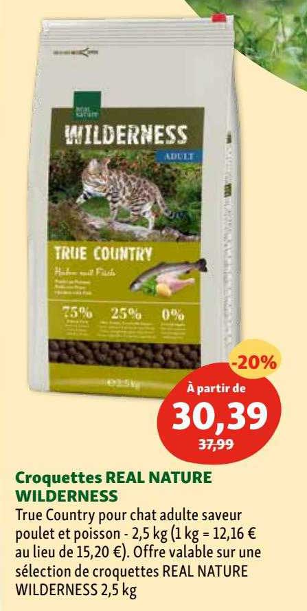 croquettes real nature wilderness