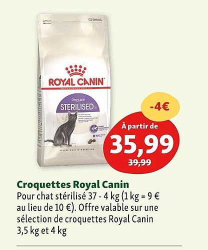 croquettes royal canin