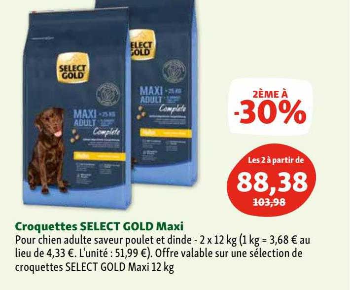 Croquettes Select Gold Maxi