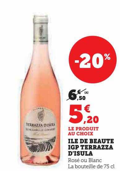 île de beauté igp terrazza d'isula