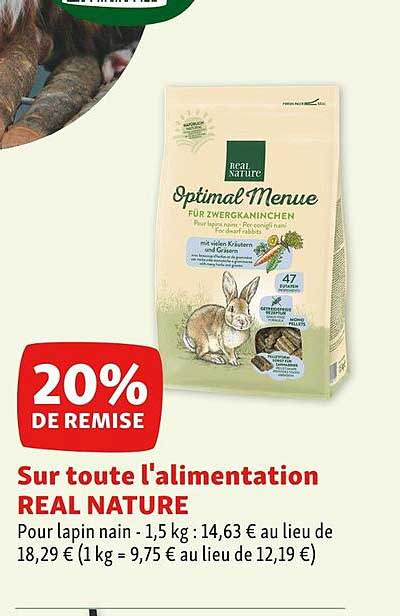 l'alimentation real nature