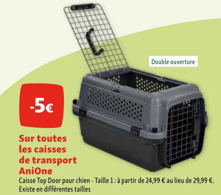 les caisses de transport aniOne