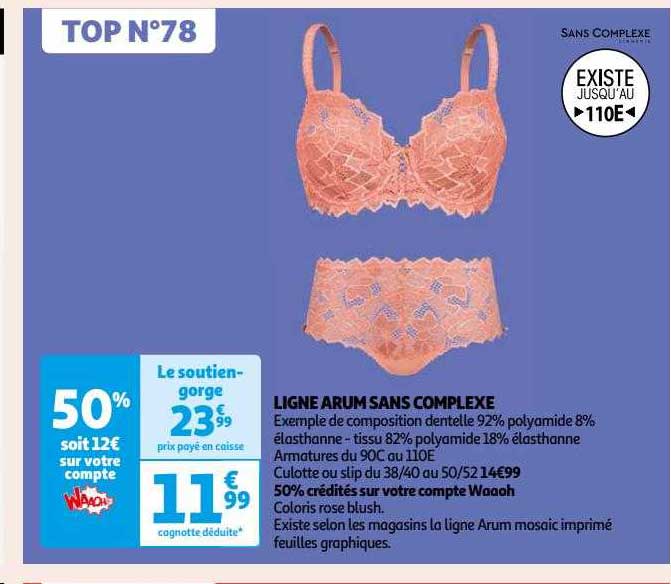 ligne arum sans complexe