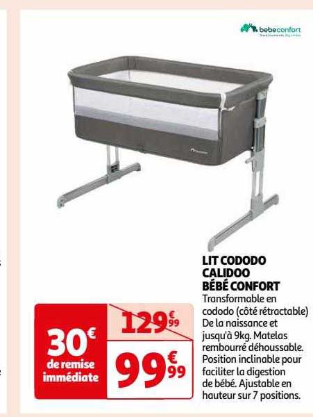 lit cododo calidoo bébé confort