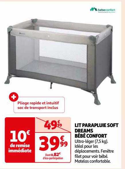 Lit Parapluie Soft Dreams Bébé Confort