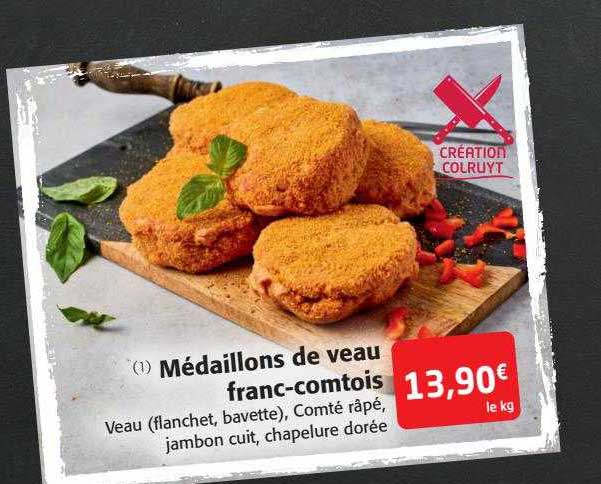 Médaillons De Veau Franc-comtois