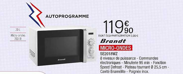 micro-ondes brandt