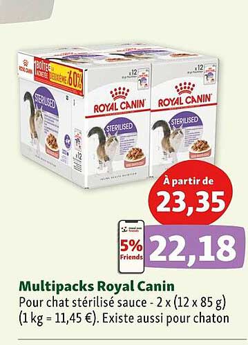 multipacks royal canin