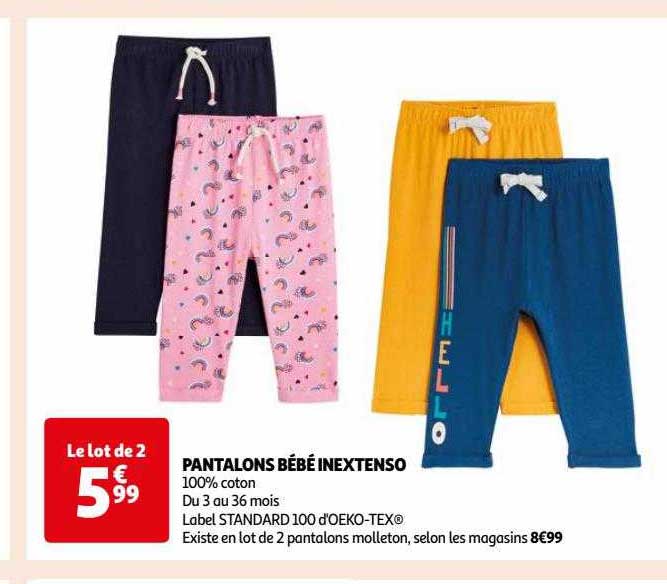Pantalons Bébé Inextenso