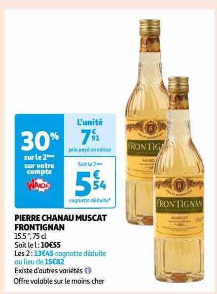 pierre chanau muscat frontignan