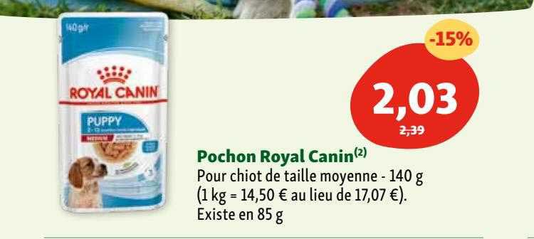 pochon royal canin