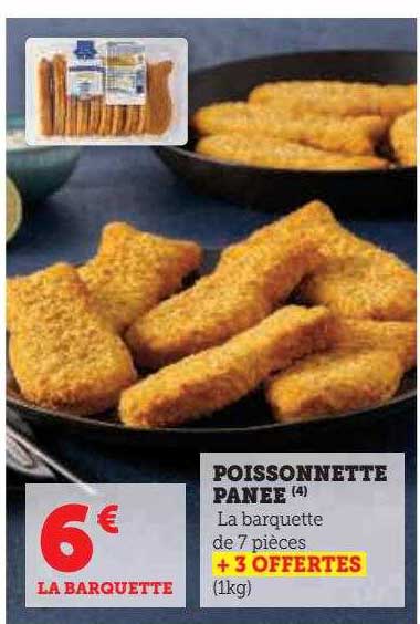 Poissonnette Panée