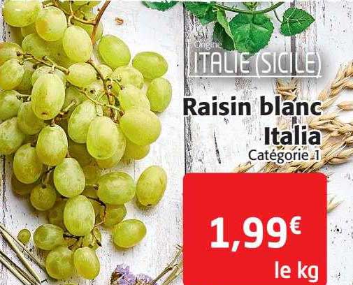 Raisin Blanc Italia
