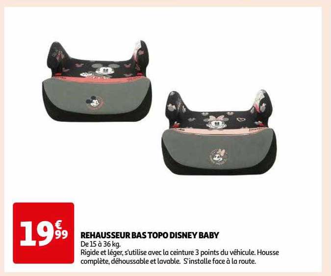 rehausseur bas topo disney baby
