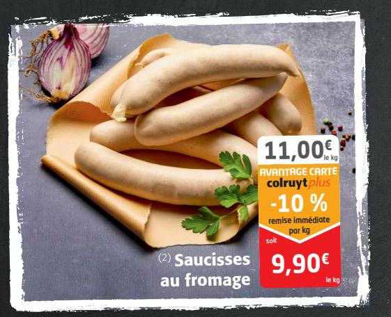 Saucisses Au Fromage