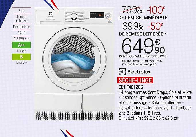 sèche-linge electrolux