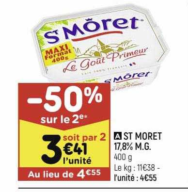 st môret 17,8% m.g.