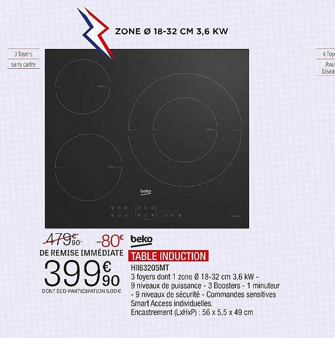 Table Induction Beko