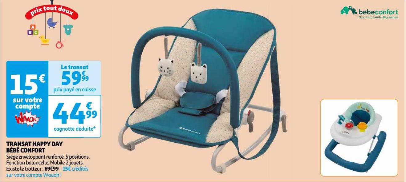 transat happy day bébé confort