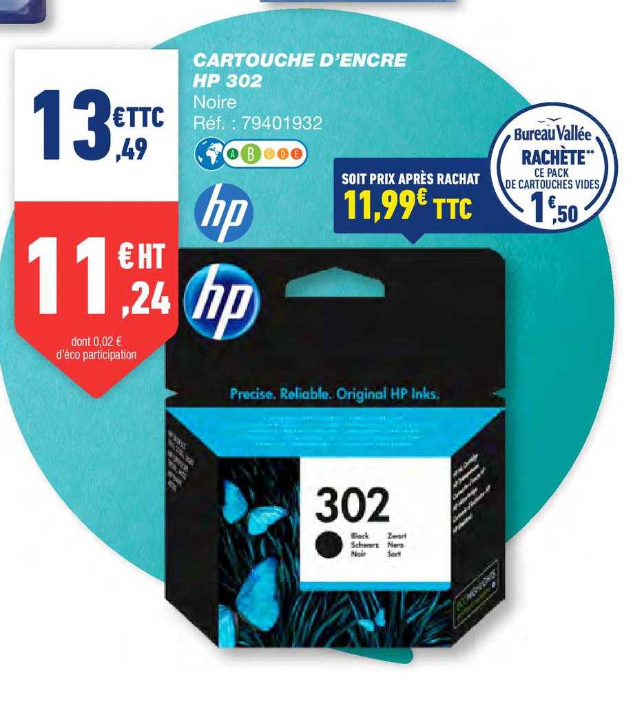 cartouche d'encre hp 302