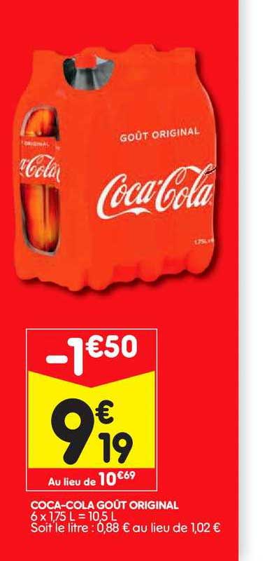 Coca Cola Goût Original