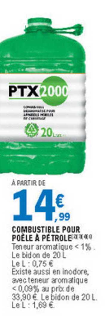 Combustible Pour Poêle à Pétrole