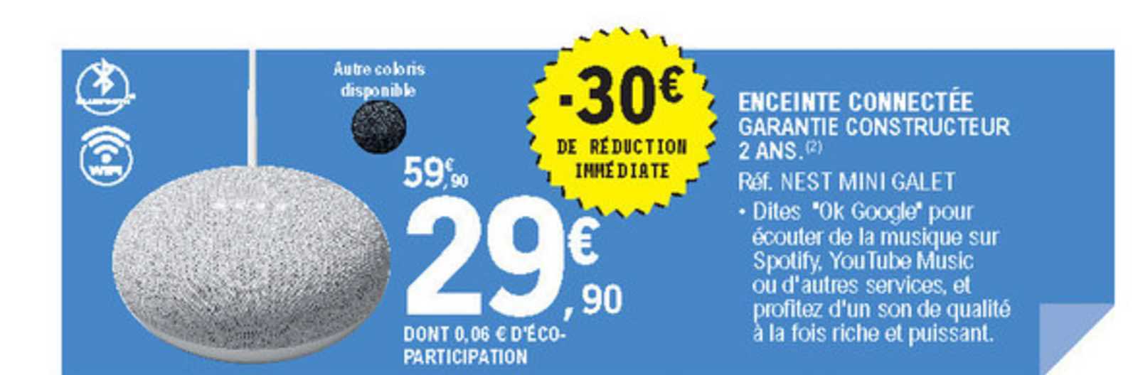 Enceinte Connectée Garantie Constructeur 2 Ans