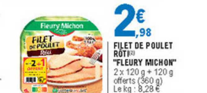 filet de poulet rôti "fleury michon"