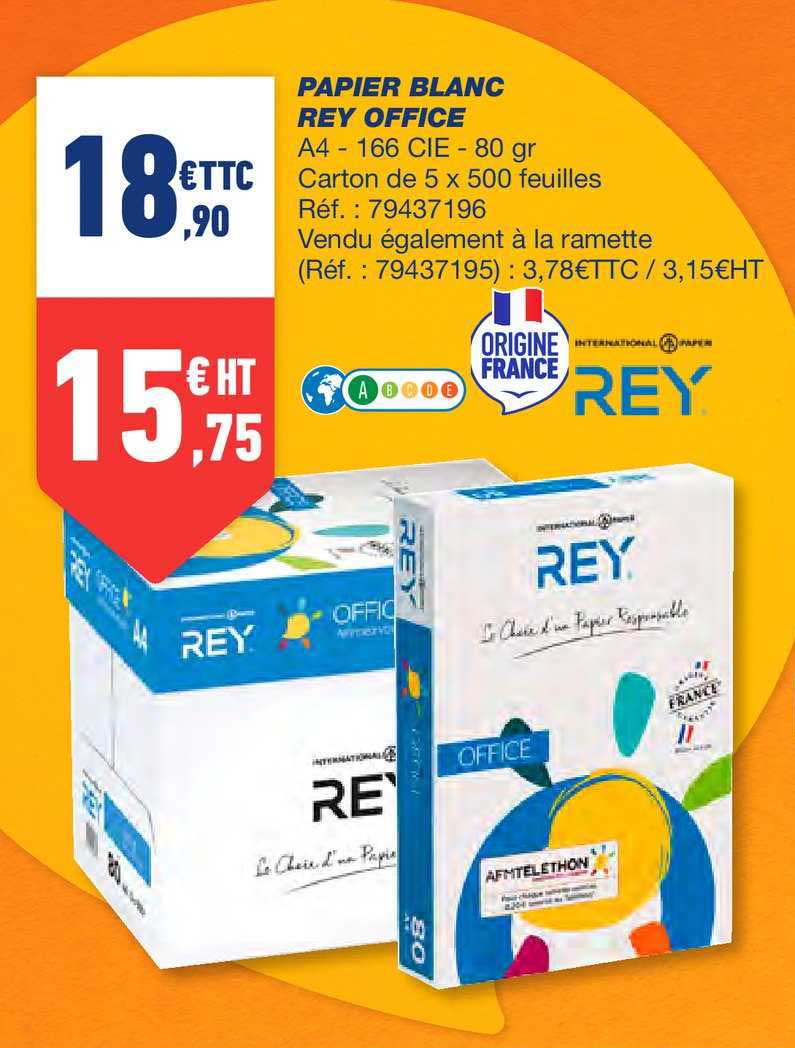 papier blanc rey office