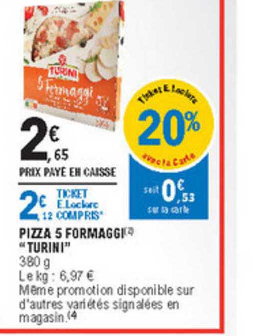 Pizza 5 Formaggi "turini"