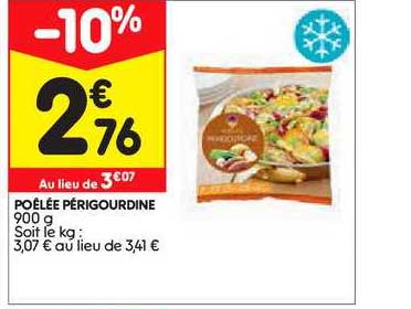 poêlée périgourdine