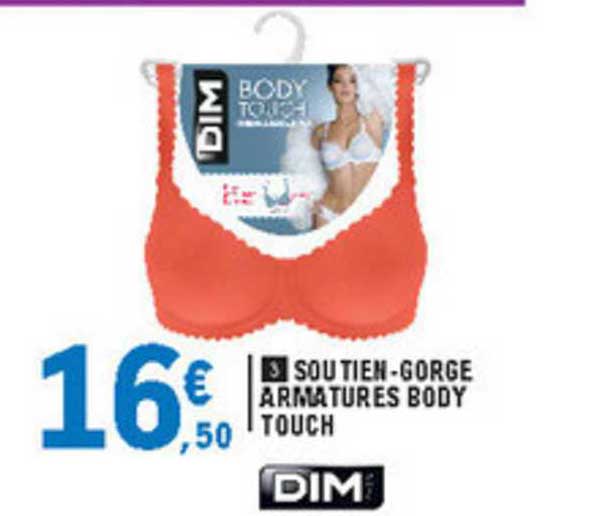 soutien gorge armatures body touch dim