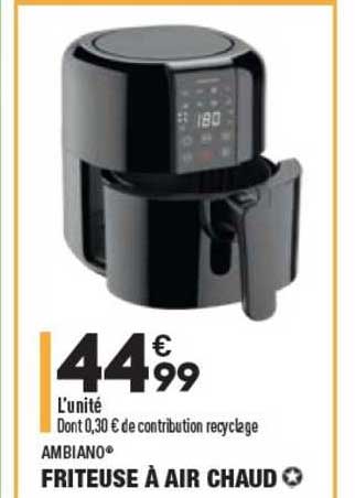 Ambiano Friteuse à Air Chaud