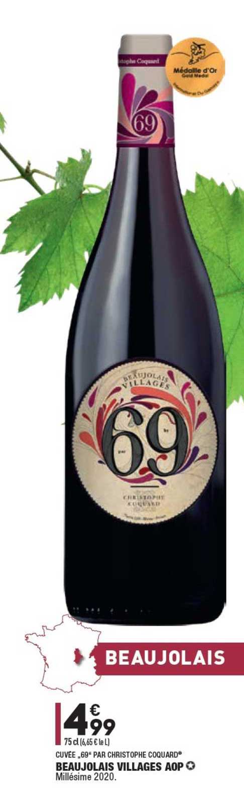 beaujolais villages aop cave „69“ par christophe coquard