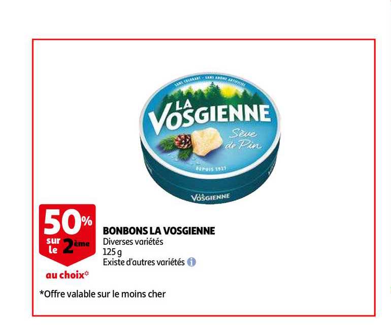 bonbons la vosgienne