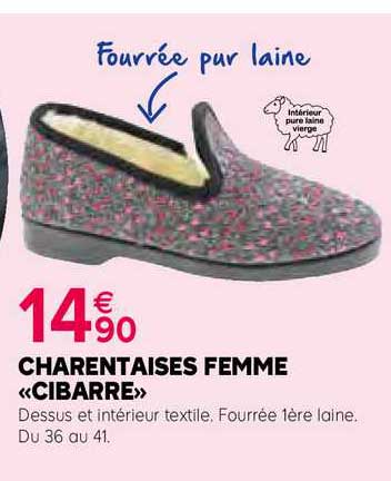 Charentaises Femme «cibarre»