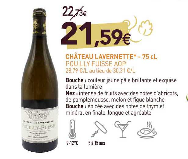 château lavernette - pouilly fuissé aop