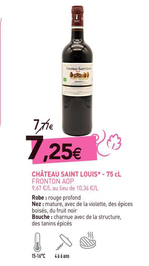 château saint louis - fronton aop