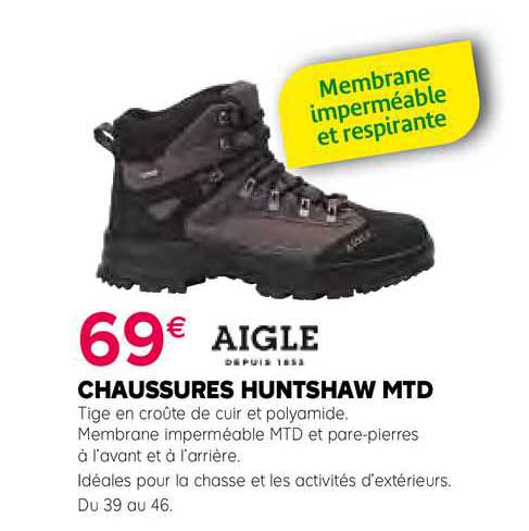 chaussures huntshaw mtd