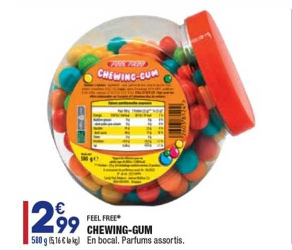 chewing-gum feel free