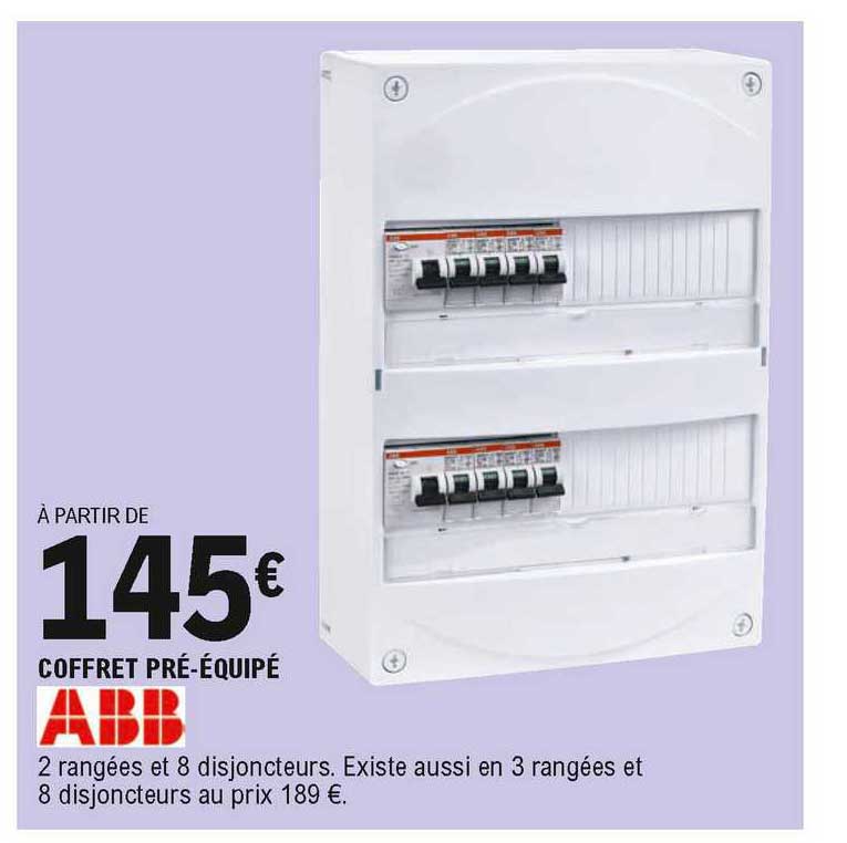 coffret pré-équipé abb