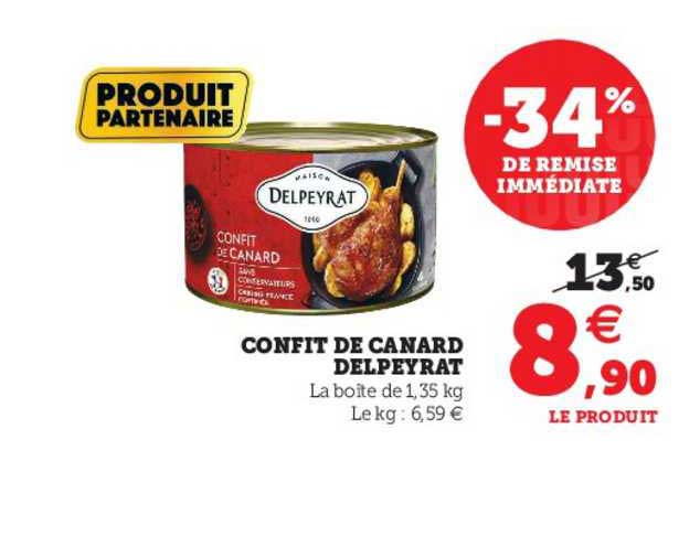 Confit De Canard Delpeyrat