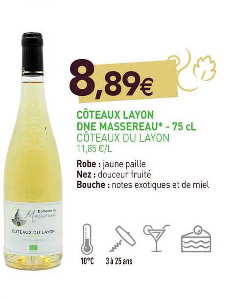 côteaux layon dne massereau - côteaux du layon